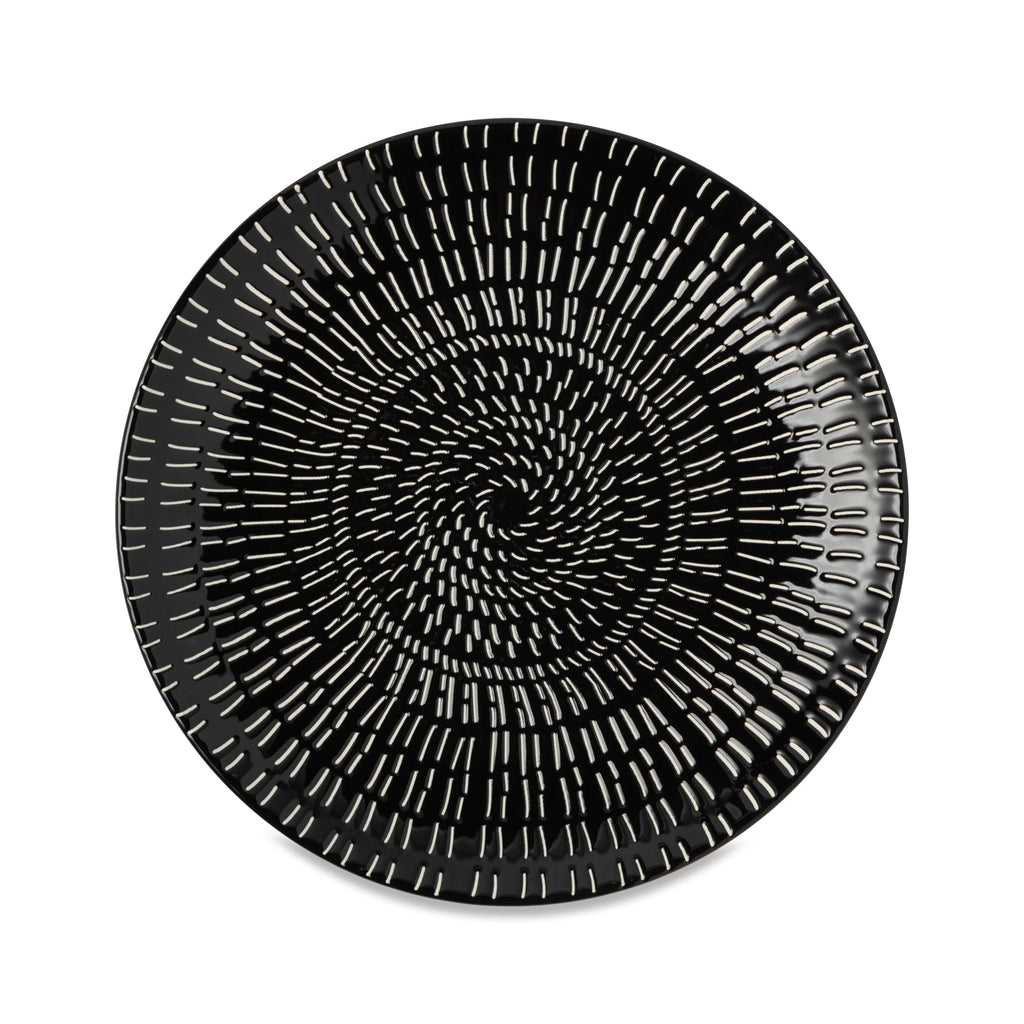Thyme & Table Maddox 12-Piece Stoneware Dinnerware Set