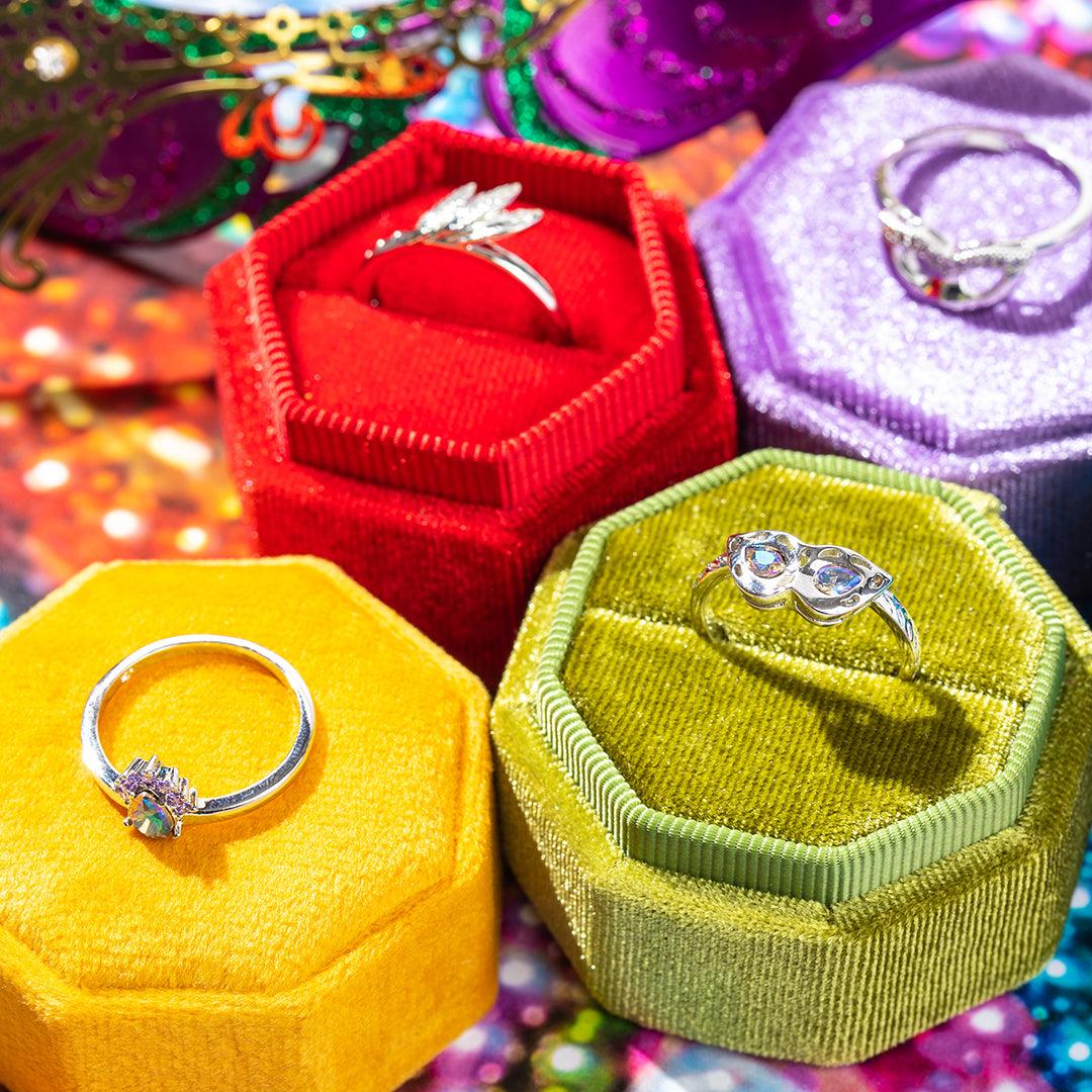 Mardi Gras - Carnival Collection - Jewel Candle
