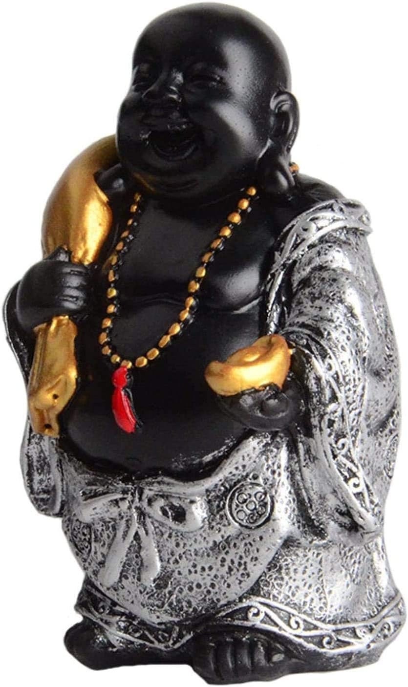 Buddha Statue Buddha Decor Laughing Buddha Statue for Home Decor Buddhist Decor Gold Buddha Statues for Home Decor